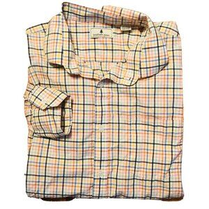 Southern Pines Men's‎ Multicolored Cross Striped Button Down Size 2XL XXL